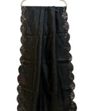 Black Color Art Silk Dupatta