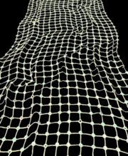 Golden Posheeda Dupatta With Mirror