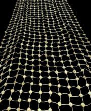 Golden Posheeda Dupatta With Mirror