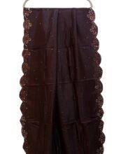 Wine Color Art Silk Dupatta