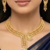 Gold Polish Necklace Set