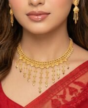 Gold Polish Necklace Set